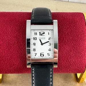 Vintage Black Coach‎ Buckle Watch All Original Working Signature Strap READ Y2K Vintage Coach Bags & More ? | ?SOLD ? Coach Soho  main image 4