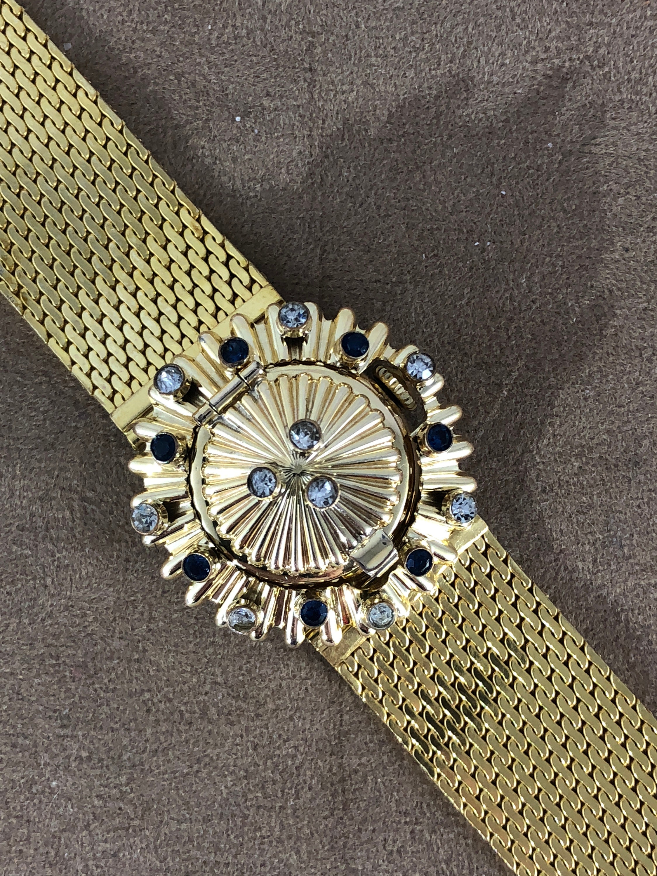 【超希少】BURTON bryan iguchi 155 90年代 ビンテージ Vintage Bucherer Peek a Boo Jewel Bracelet Watch With
