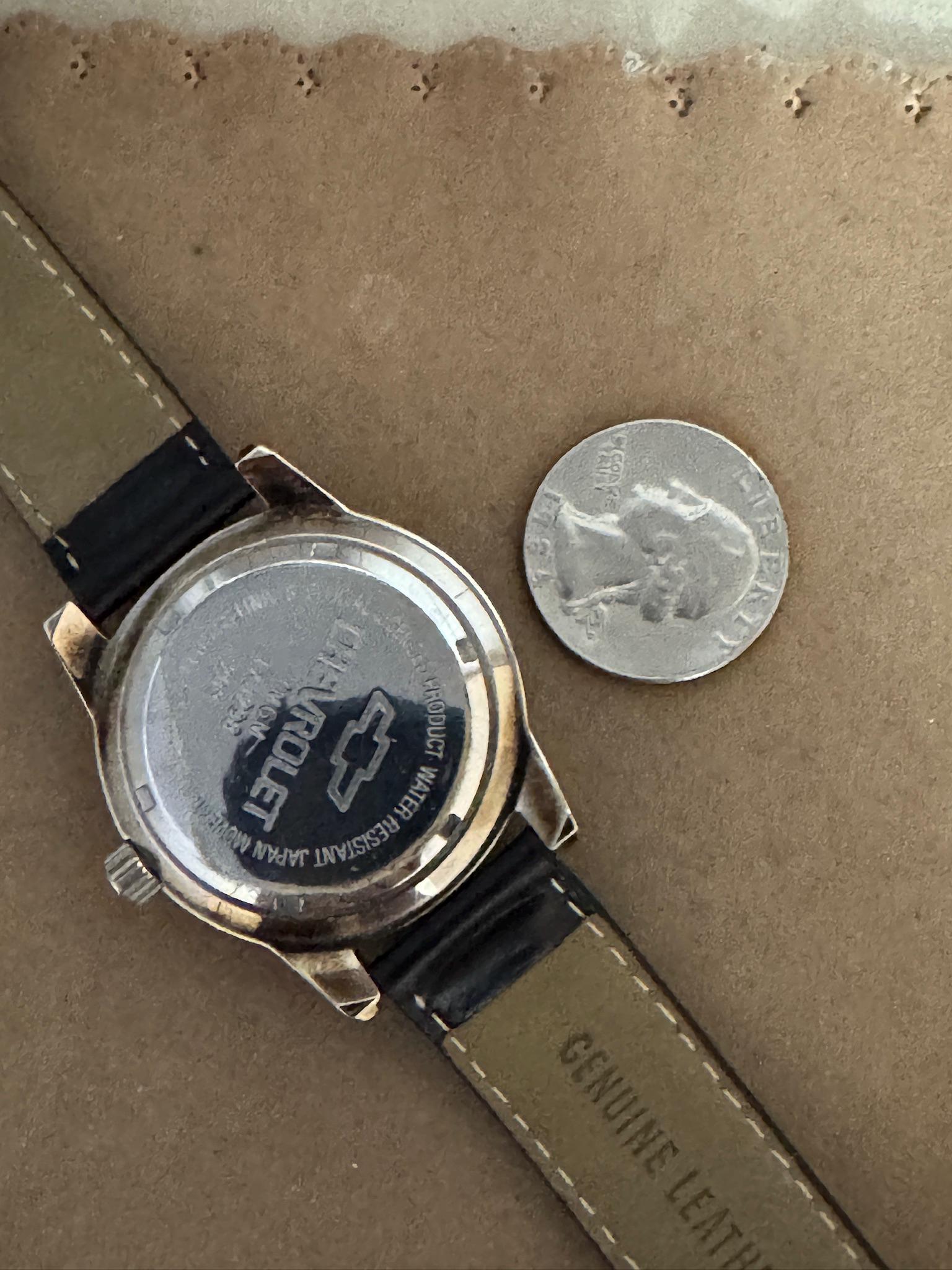 Vintage Rare Official Licensed GM 1957 Chevrolet Watch Has the Original ...