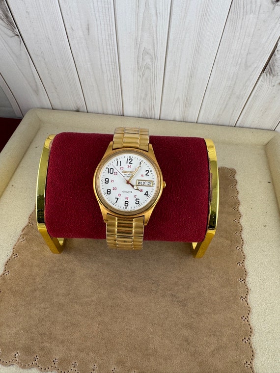 Vintage Seiko Railroad Approved Quartz Watch - Etsy