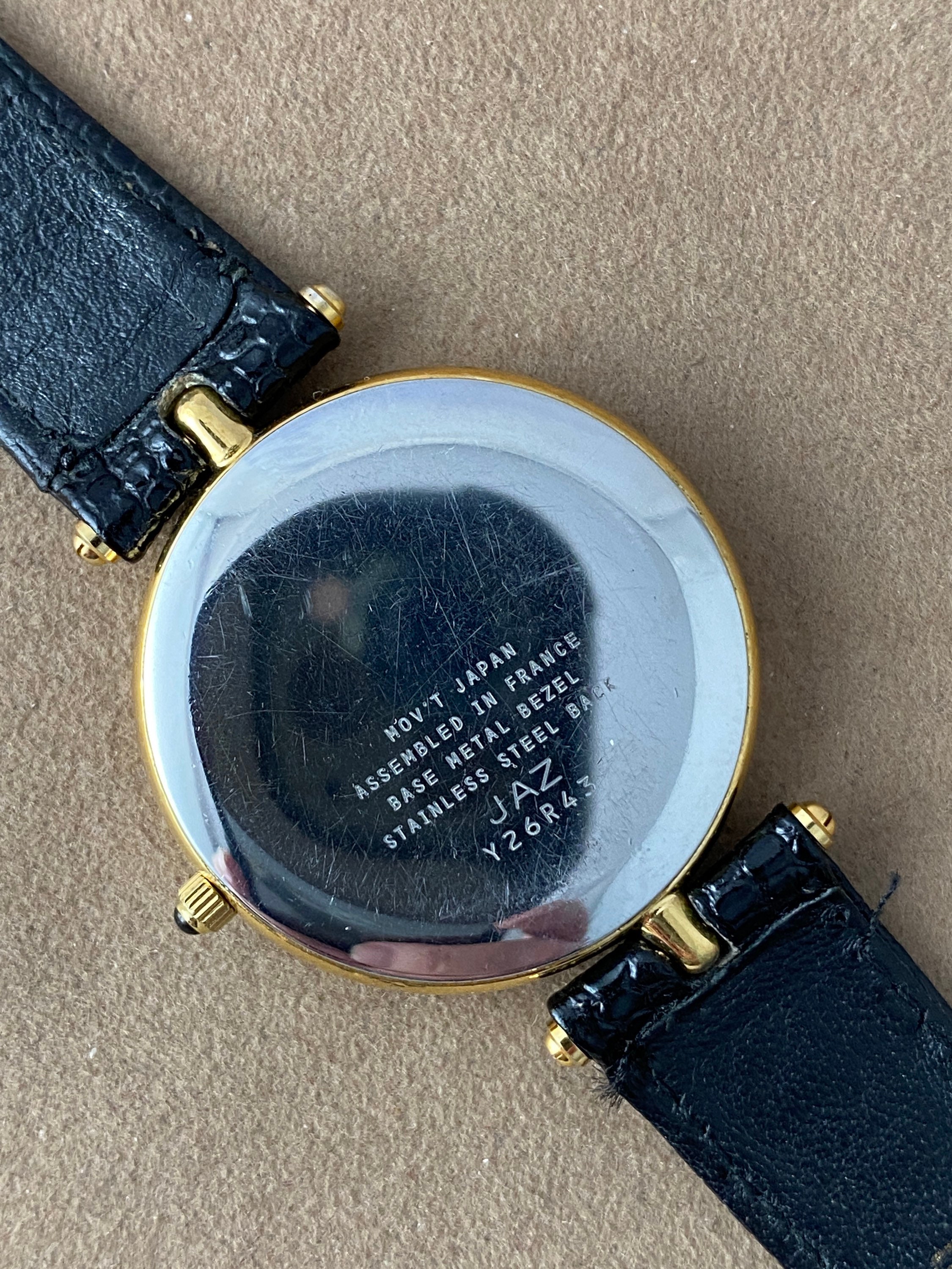 Vintage Jaz Paris Ladies French Designer Watch With Roman