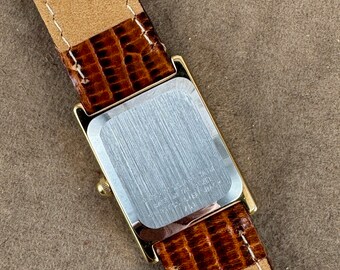 Vintage Ladies Belair Tank Watch 18 Karat Gold Plated New with Box NOS il_1080xN.5689233070_88fr.jpg main image 4