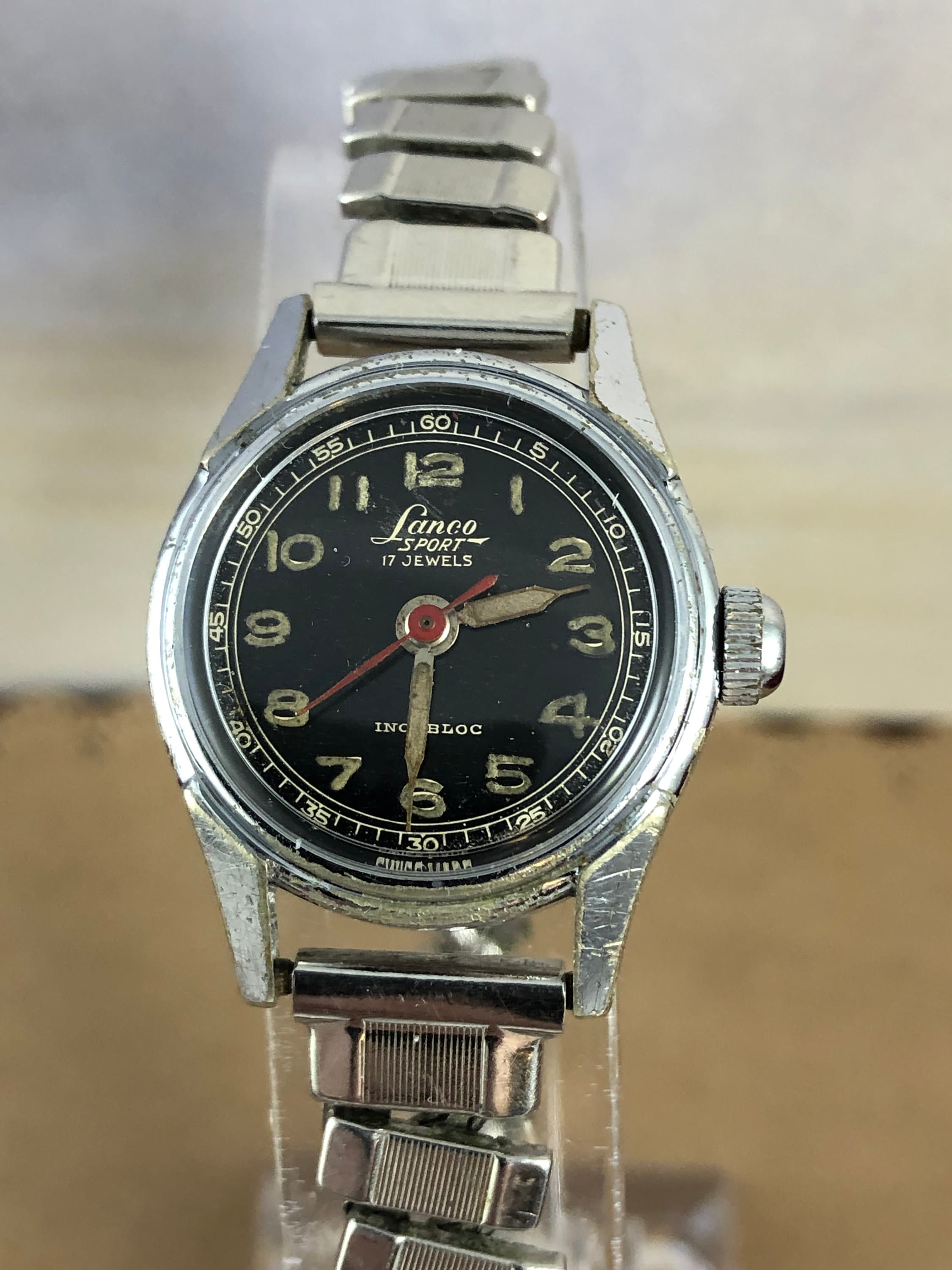 Lanco Sport 17 gioielli Swiss Made Incabloc Water and Shock | Etsy Italia