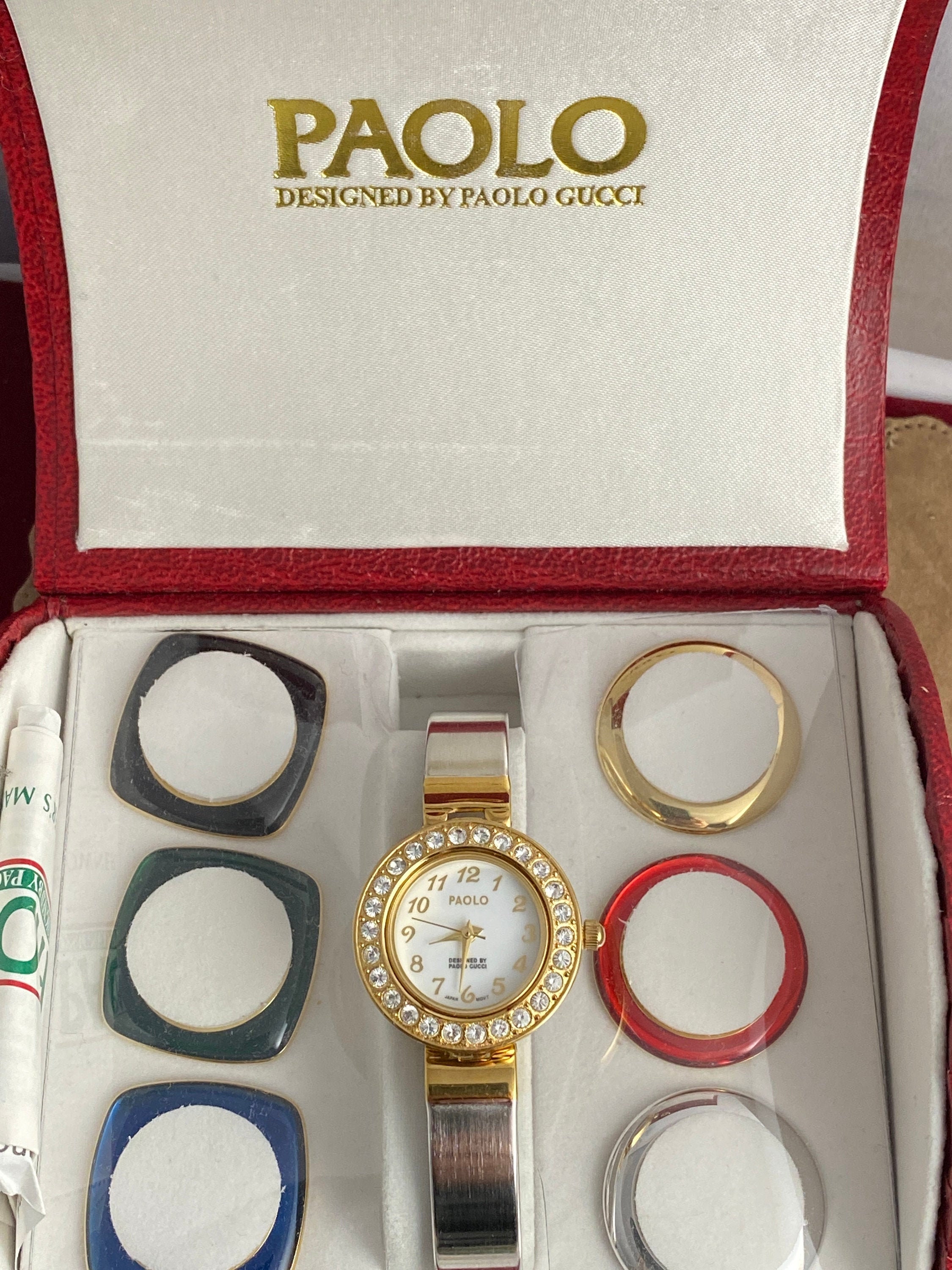 Paolo Gucci Vintage Limited Edition 7 Interchangeable Tone - Etsy Singapore