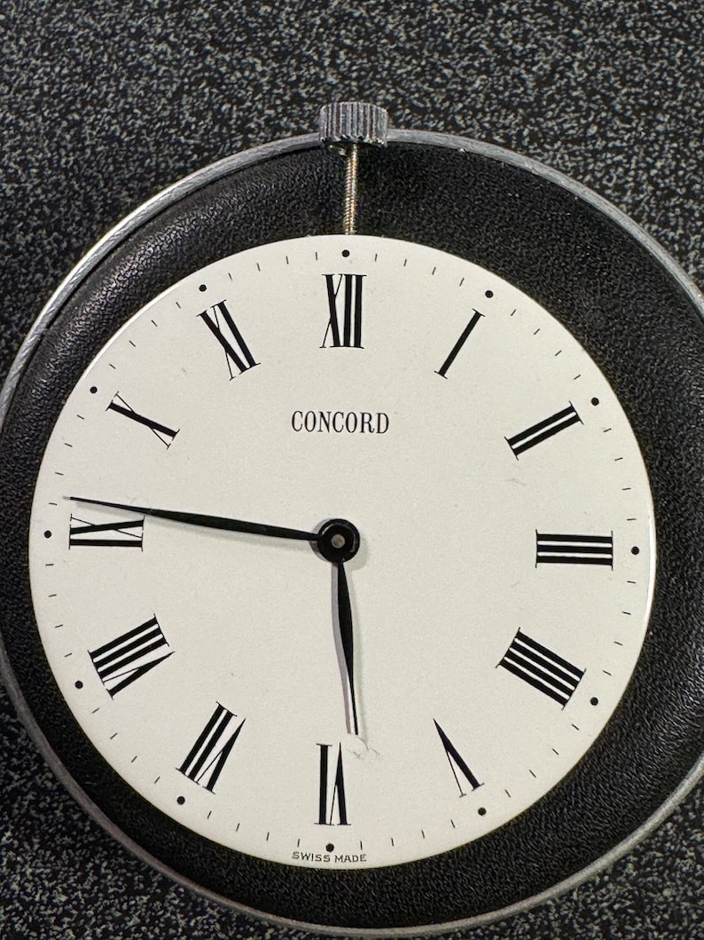 Concord 17 Jewel Uhrwerk Swiss Made 24.8MM Durchmesser Teile Bewegungen funktionieren Bild 1