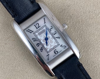 coach 腕時計【handmaderiro】 Vintage Coach With 5 Jewel Swiss Ronda Movement. Art Deco