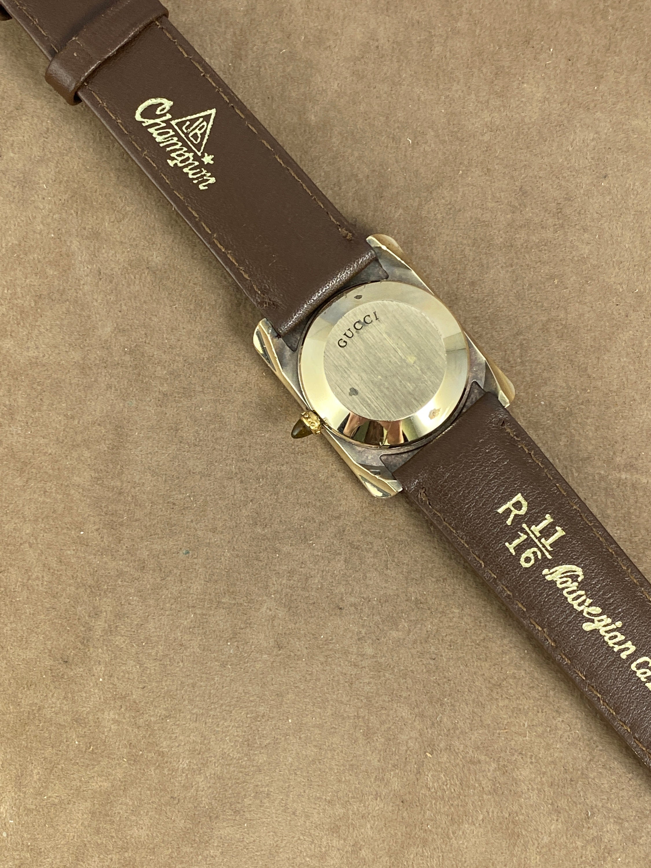 Vintage Original Rare 1970's Gucci Battery Powered Watch 925 Vintage Original Rare 1970's Gucci Battery Powered Watch 925