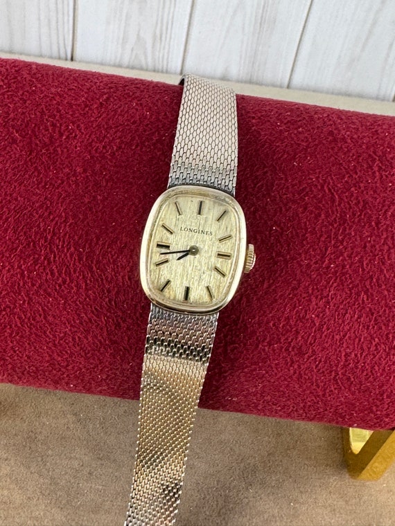 Vintage Mid Century Styled 1950's Longines 10K Yel