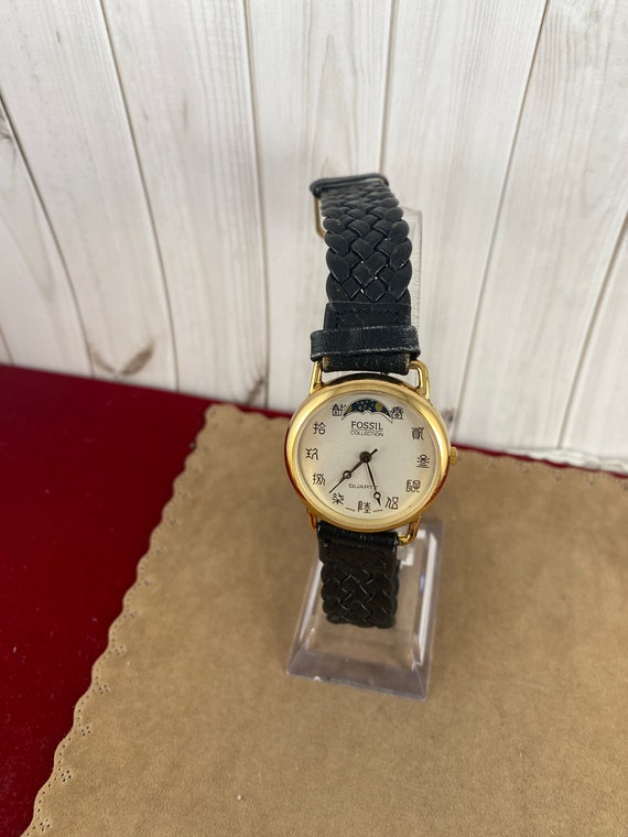 VTG Fossil Collection Women’s Dress Moon Phase Calendar 30mm Watch - SEE DESC Fossil moon phase watch - Gem main image 4