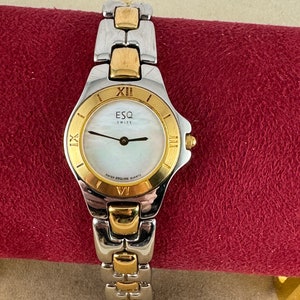 ESQ by Movado Womens Swiss Quartz Watch Silver Stainless Steel Roman Numeral Dia ESQ By Movado Swiss Women main image 2
