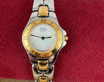 Vintage ESQ Movado Swiss Made Womens Quartz‎ Watch Stainless steel ESQ by Movado Swiss Quartz Women main image 4