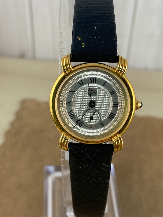 Vintage Jaz Paris dames Franse designer horloge roestvrij staal achterkant zie foto s Z3 9E8 3 Etsy Nederland