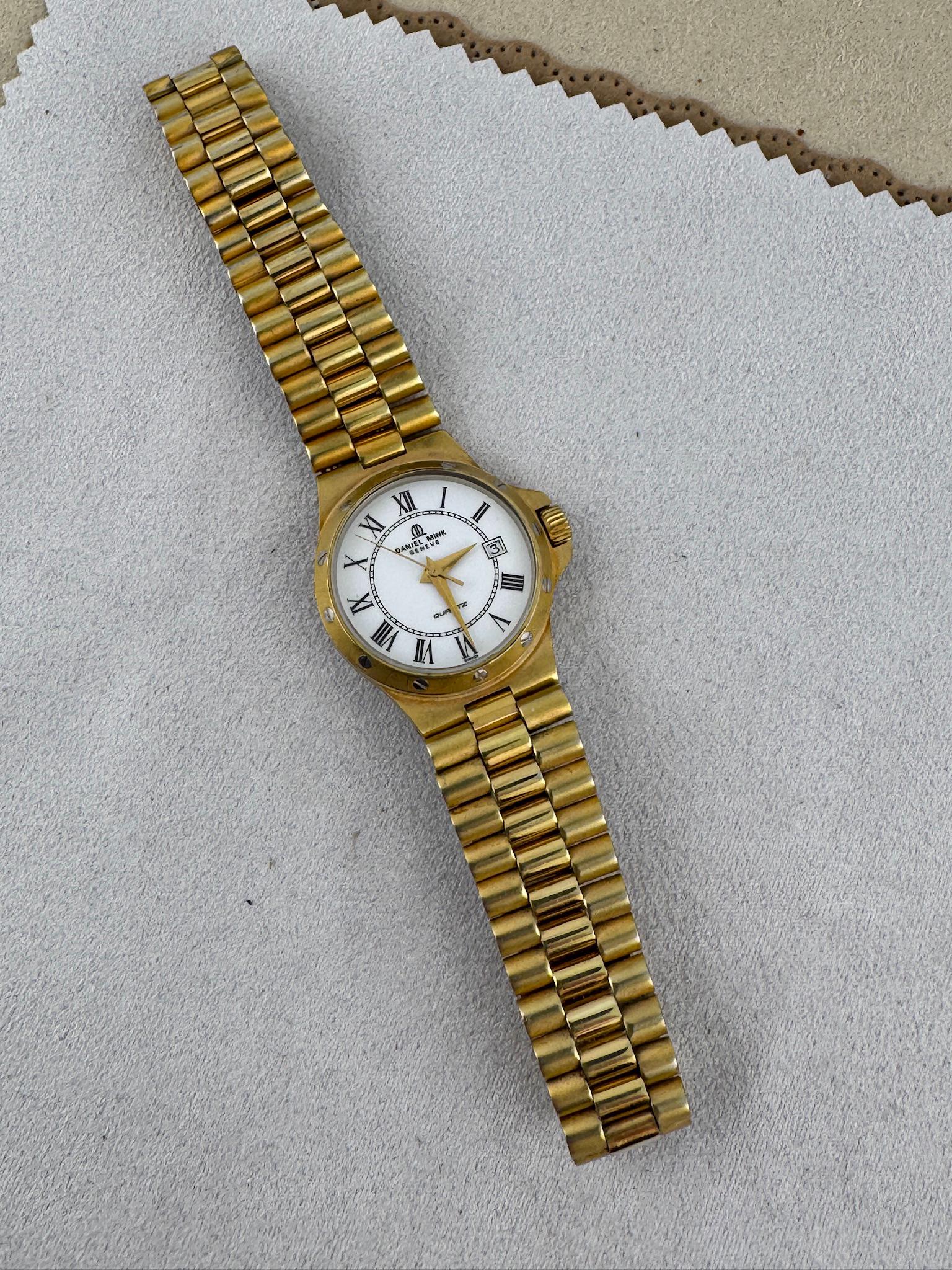 Vintage 2 Tone Gold Daniel Mink \