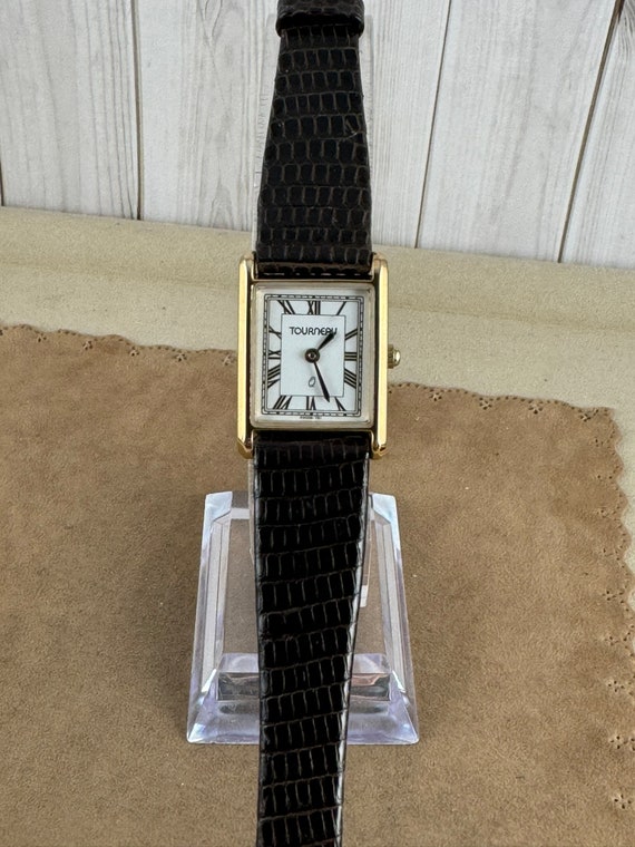 Vintage Tourneau Ladies Art Deco Tank Watch Swiss 