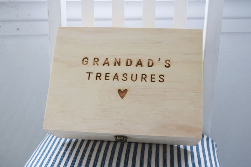 Personalised Treasure Box Large Etsy