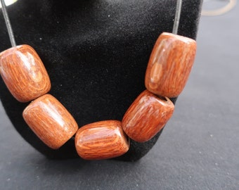 Snake Wood Beads