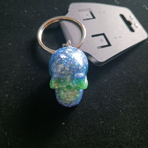 Resin skull Keychain