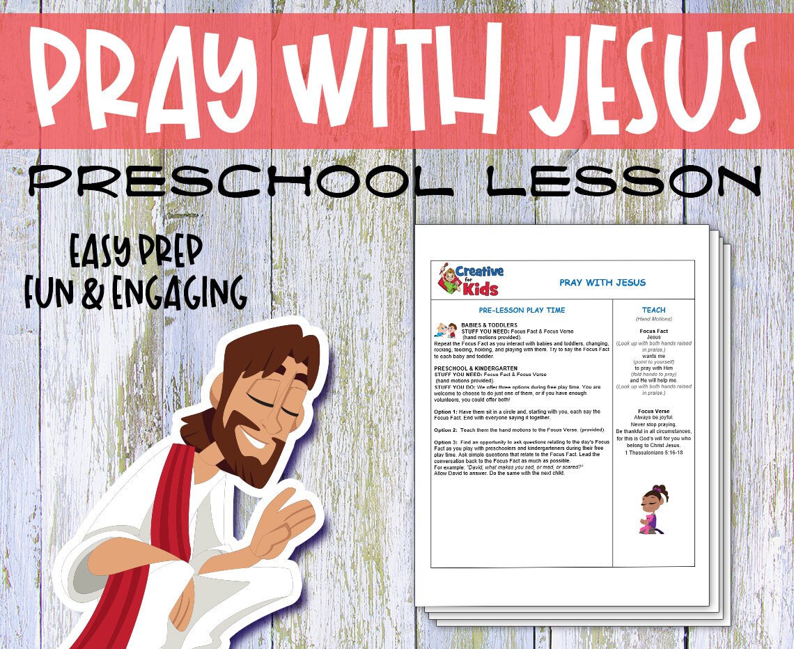 Toys & Games Homeschool Lesson Enjoy Life With Jesus Preschool Bible