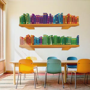 Books of the Bible Wall Decal: Sunday School Classroom Decor