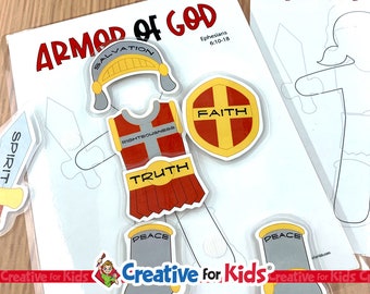 Armor Of God Bible Activity, Sunday School Craft, Bible Printable, Sword Of The Spirit, Whole Armor Of God, Ephesians 6