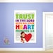 Trust in the Lord With All Your Heart Decal, Proverbs 3:5, Sunday ...