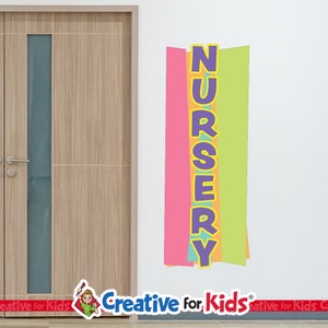 WelcomeWelcome Wall  decal, Sunday School Decal, Sign In, Nursery Room, Preschool Class, Church Registration Sign, 9505