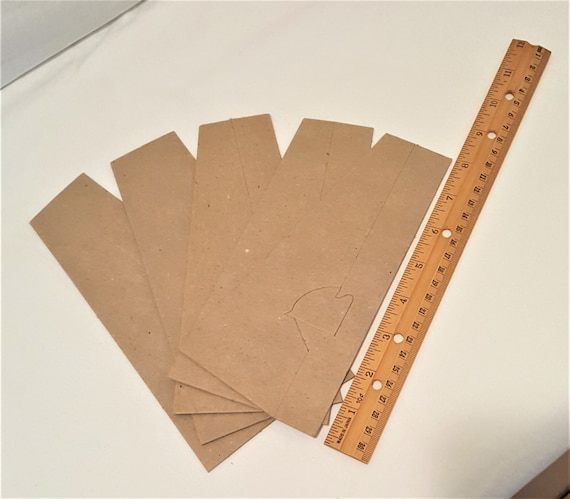 5 Pack of 8 Cardboard Easels for Signs, Art, Etc. 