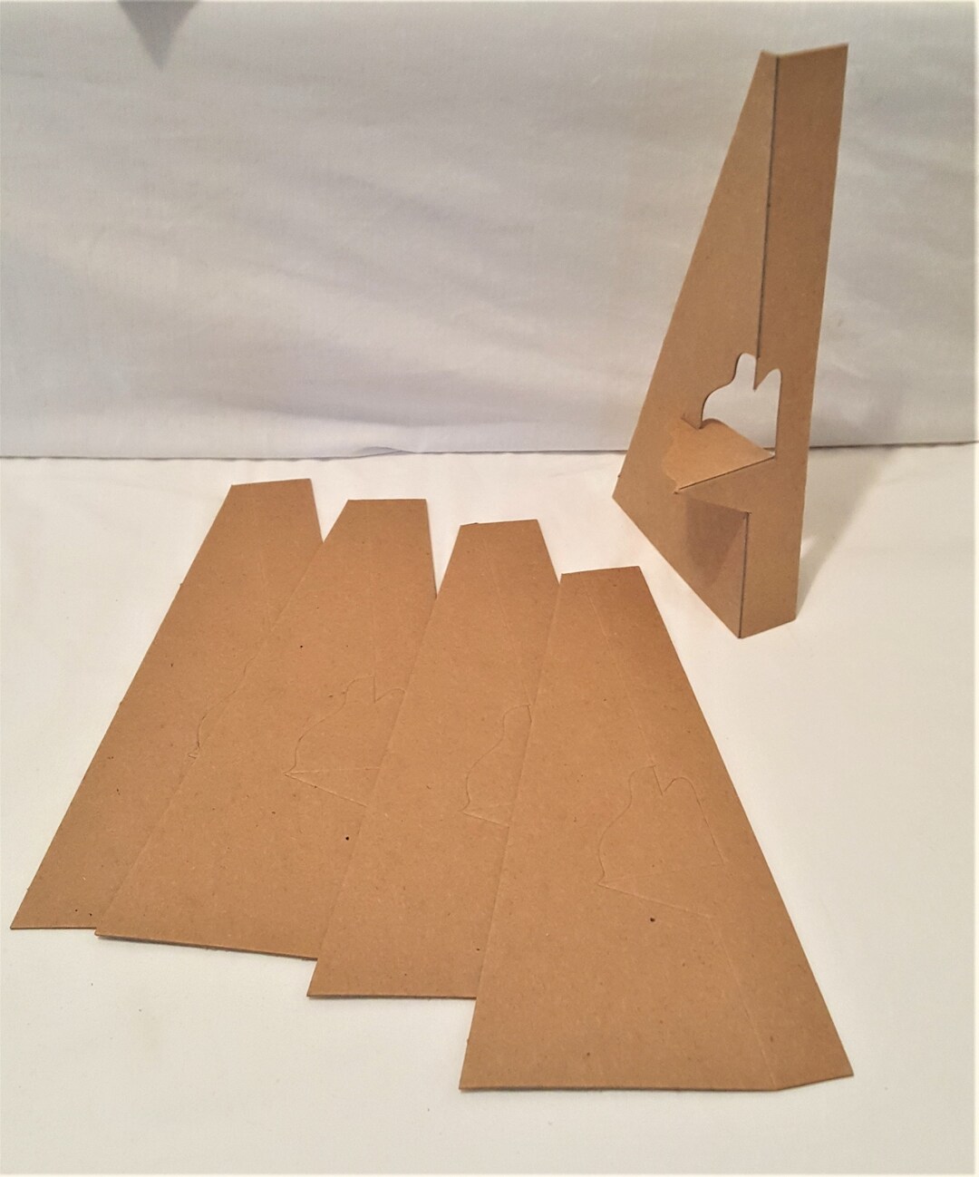 Pack of 5 10 Cardboard Easels for Signs Art Etc. Etsy