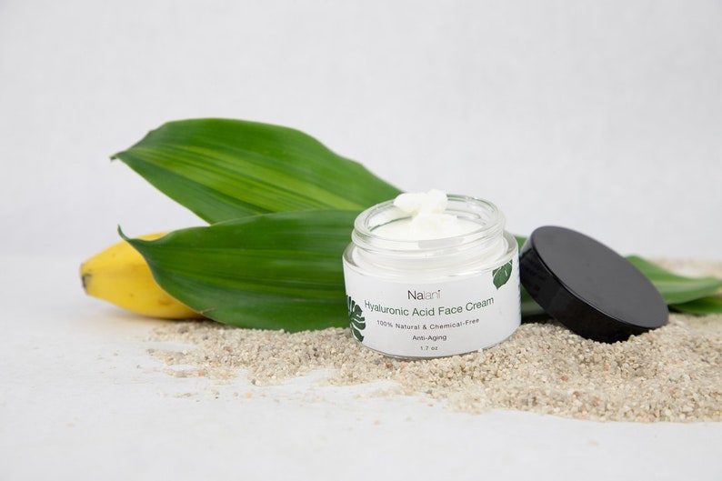 All Natural Hyaluronic Acid Face Cream Hyaluronic Acid Serum Etsy