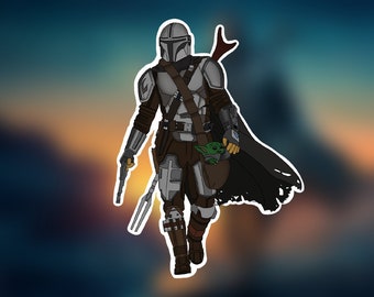 Mandalorian Sticker