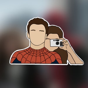 Sticker Tom Holland en Zendaya