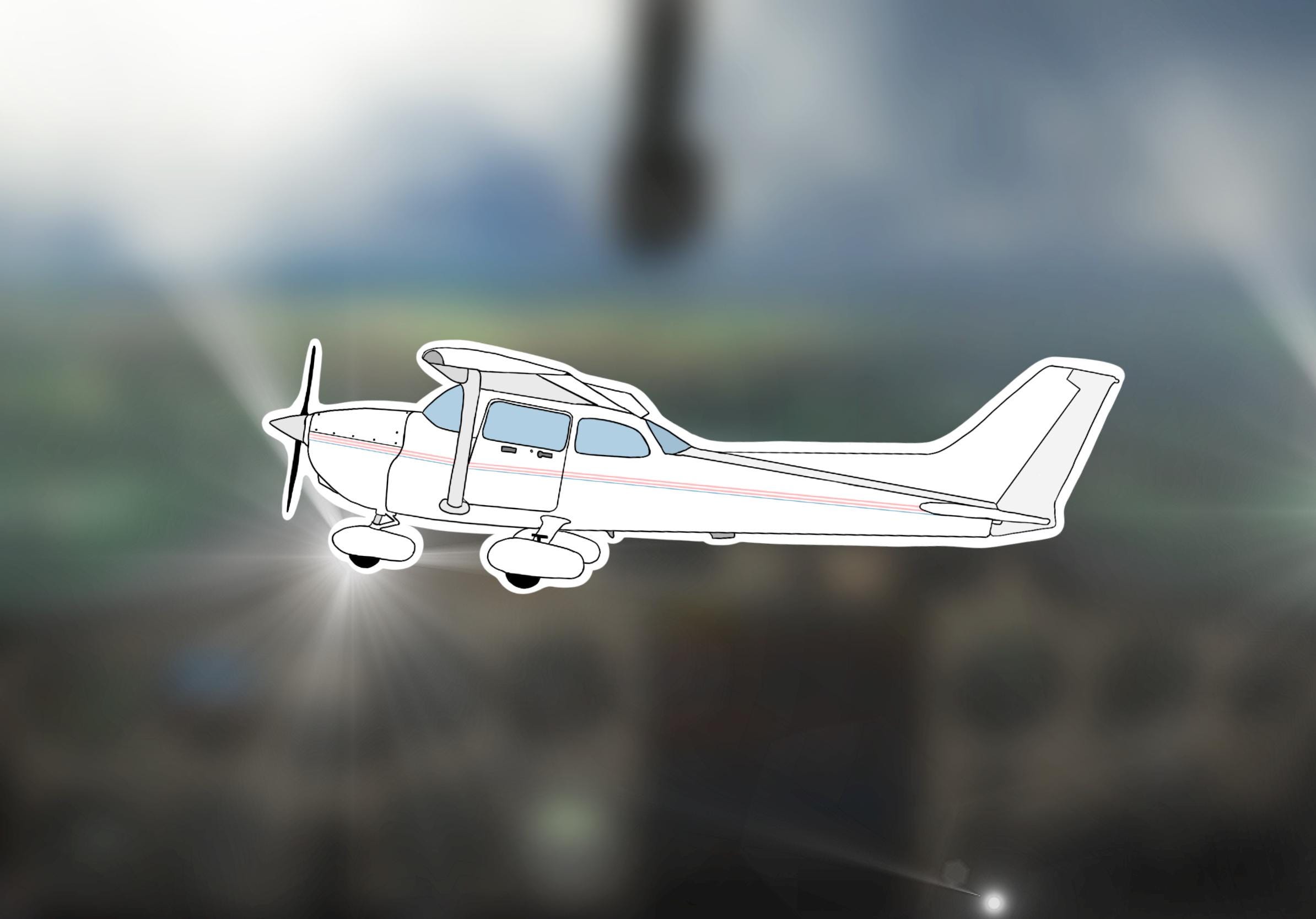 Cessna 172 sticker - Etsy 日本