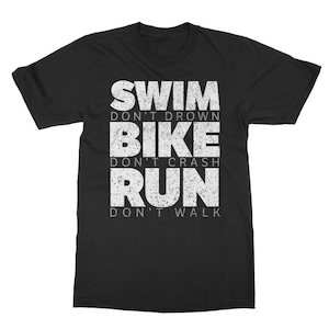 Triathlon-T-shirt – Rolig löparpresent till idrottare