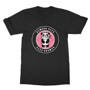 Bamboo Pete Camiseta clásica floral rosa para adulto