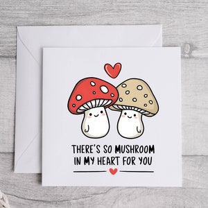 Es hora de setas, tarjeta de setas, tarjeta de hongos, tarjeta amante de las setas, tarjeta sincera, regalo de setas para entusiastas de las setas, fanático de los hongos