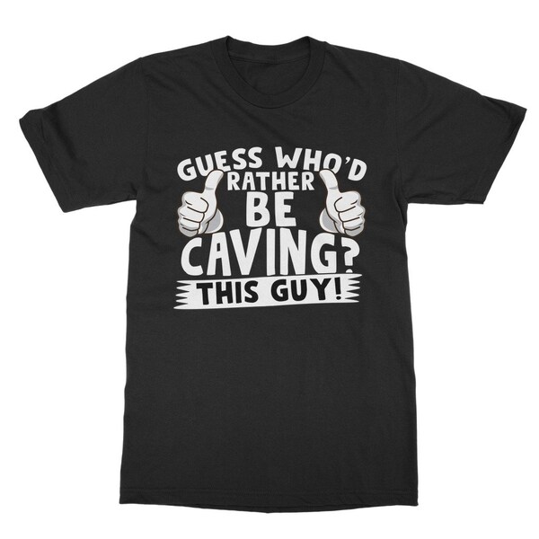 This Guy Caving Classic Adult T-Shirt