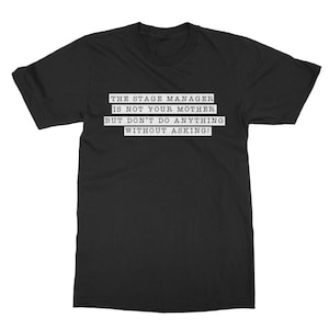 Director de escena: ¡regalo de teatro divertido para el equipo técnico de teatro, el equipo de teatro, el actor, la actriz y los directores de escena! Camiseta clásica para adultos.