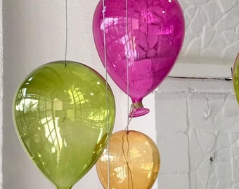 Glass Balloon Etsy
