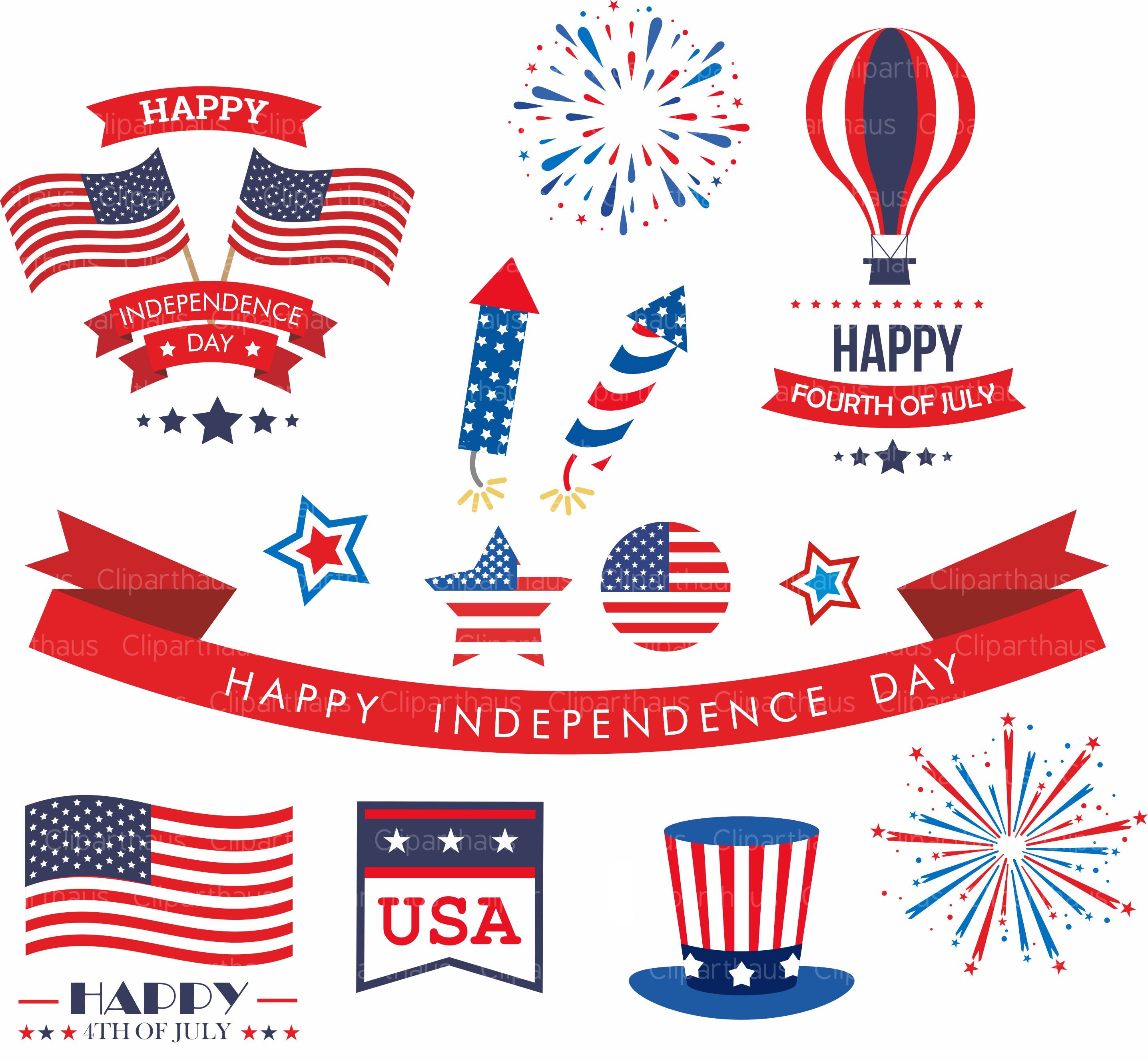 july 4th clip art