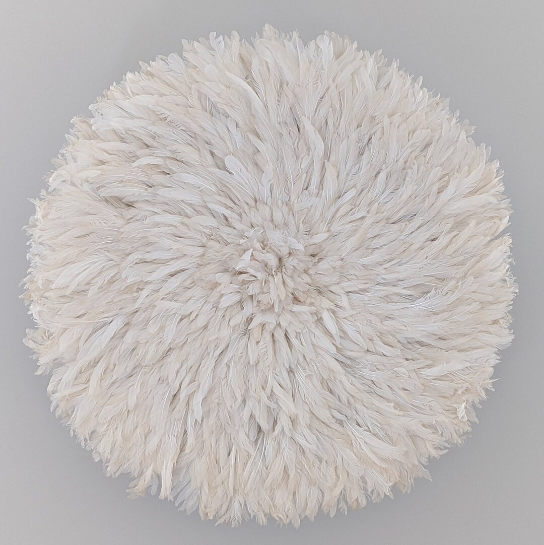 White Juju Hat, Ivory Juju Hat Wall Decor, Boho Style Decor, Authentic