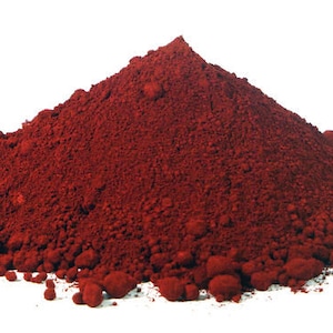 Powder Iron Oxide  - 400 grams    Colorant / Pigment Red