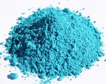 Blue Sky Powder Iron Oxide  250 gr -  Soap Making, Mica Pigment Powder, Mica Flakes Iron Oxide