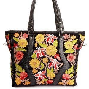 Bolso cachemir, bolso de mano bordado hecho a mano para mujer, bolso para mujer, bolso de oficina