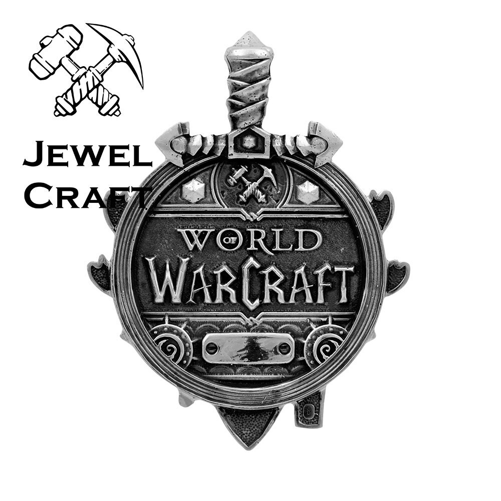 Warrior necklace World of Warcraft Etsy