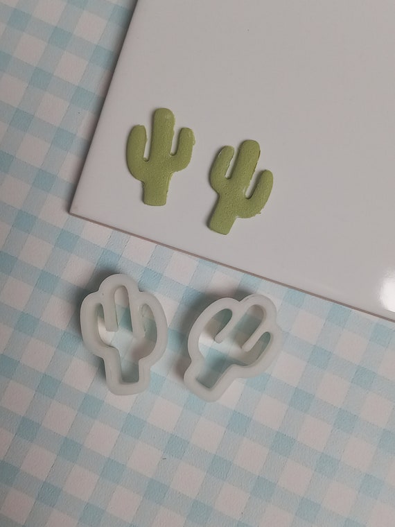 Cactus shaped polymer clay cutter