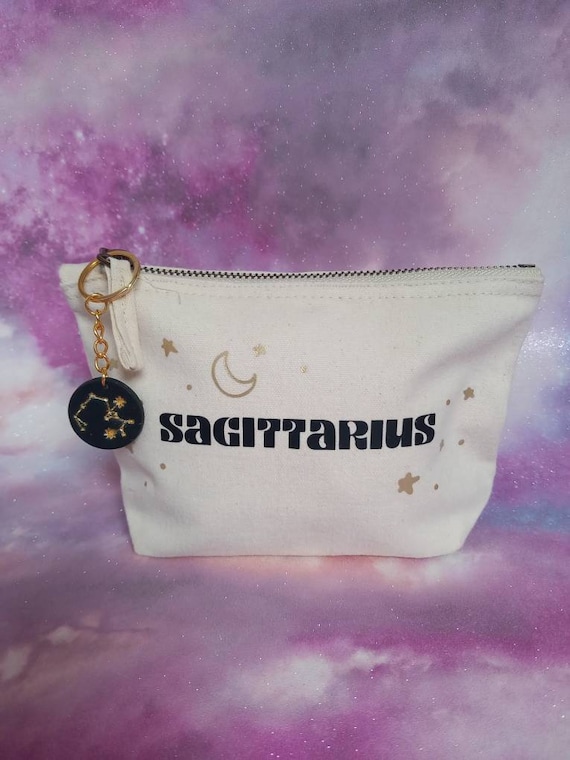 Sagittarius accessory bag - sagittarius gift - zodiac bag