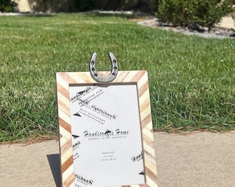 Horseshoe Picture Frame