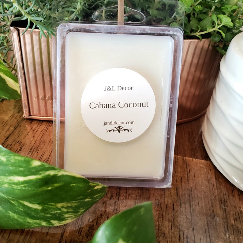 Soy Wax Tarts Cabana Coconut Wax Melts 3 oz Soy Wax Melts