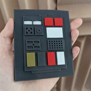 TIE Pilot Comm Pad v2 - Flexible Silicone - New CRL Version!