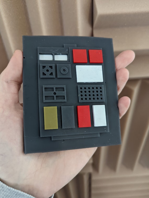 TIE Pilot Comm Pad V2 Flexible Silicone 